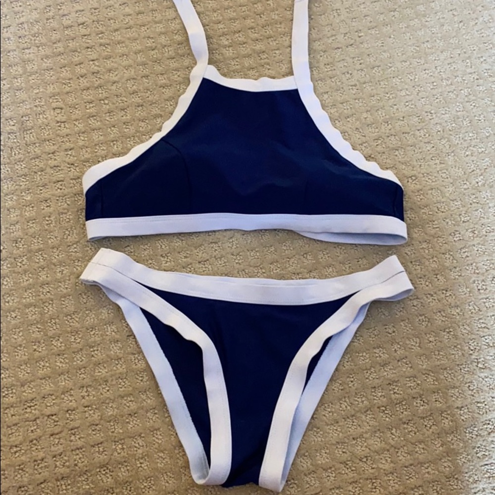 color block bikini